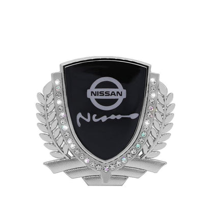 Heißer Verkauf 🎉50 % RABATT🎉3D Weizenohr Diamant Metall Kreativer Autoaufkleber