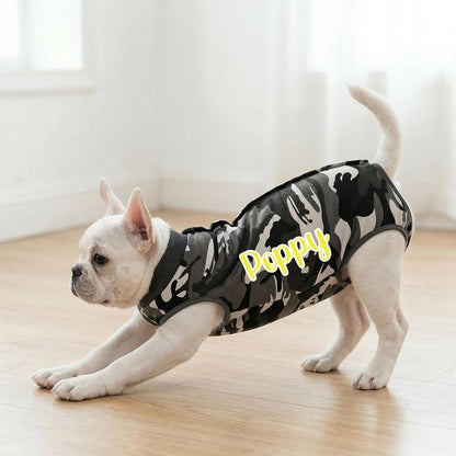 Combinaison personnalisée anti-léchage pour animaux | inCloth72