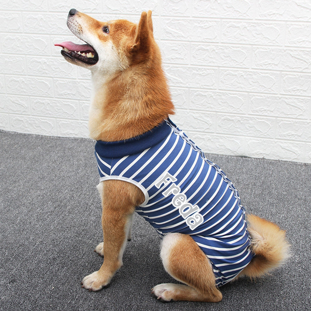 Combinaison personnalisée anti-léchage pour animaux | inCloth72