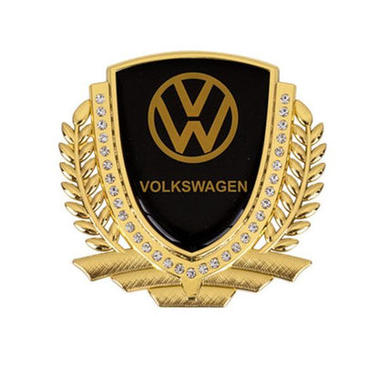 Heißer Verkauf 🎉50 % RABATT🎉3D Weizenohr Diamant Metall Kreativer Autoaufkleber