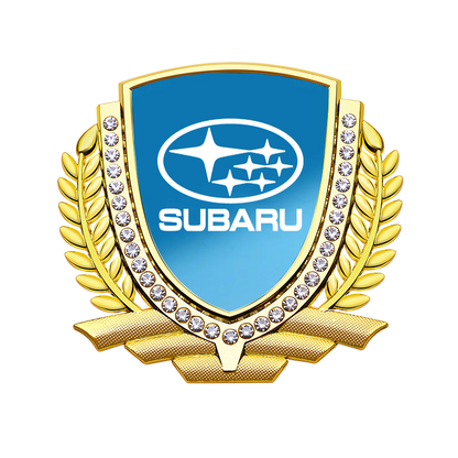 Heißer Verkauf 🎉50 % RABATT🎉3D Weizenohr Diamant Metall Kreativer Autoaufkleber