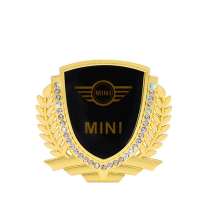 Heißer Verkauf 🎉50 % RABATT🎉3D Weizenohr Diamant Metall Kreativer Autoaufkleber