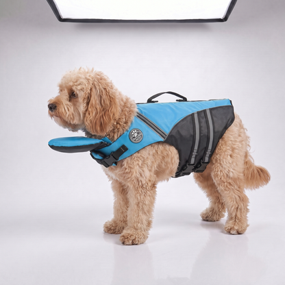 Gilet de sauvetage pour chien avec appui-tête intégré Floatyy