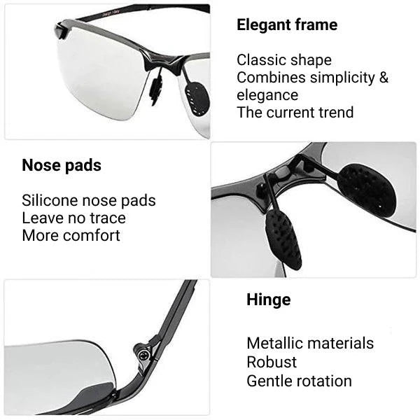Lunettes de soleil polarisées incassables